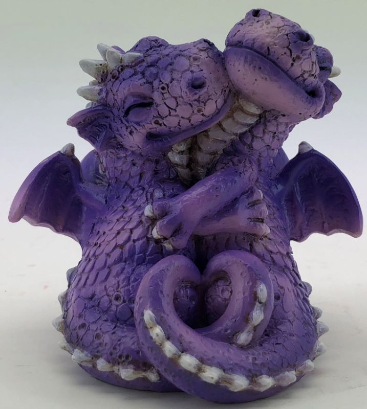 Ornament - Purple Little Dragon (9.3cm)