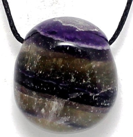 Set of 12 elegant amethyst pendants featuring purple hues, promoting peace and restful sleep with informative packaging.