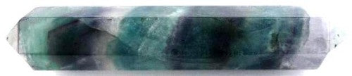 Stunning fluorite wand ornament, 10.5CM to 11.5CM, featuring unique purple and green hues for home decor and meditation.