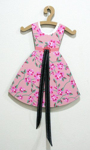 Hairclip Tidy - Roses Vintage Dress