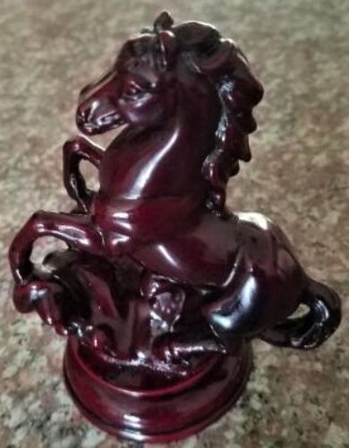 Feng Shui Horse statue measuring 13CM, symbolizing prosperity and harmony for home or office decor.