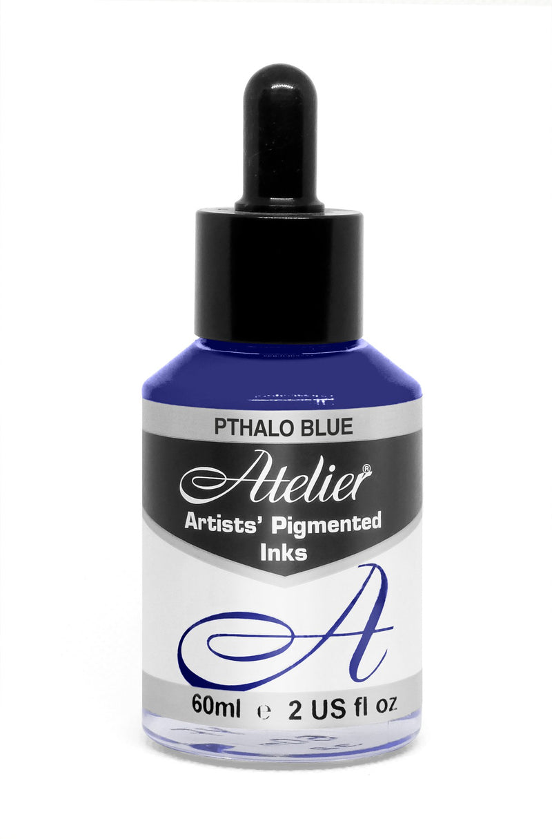 ATELIER INK 60ML PTHALO BLUE