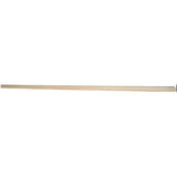 Broom handle 1.5 meters long, 25mm diameter, crafted from NZ pine with a smooth finish for easy grip and compatibility with broom heads.