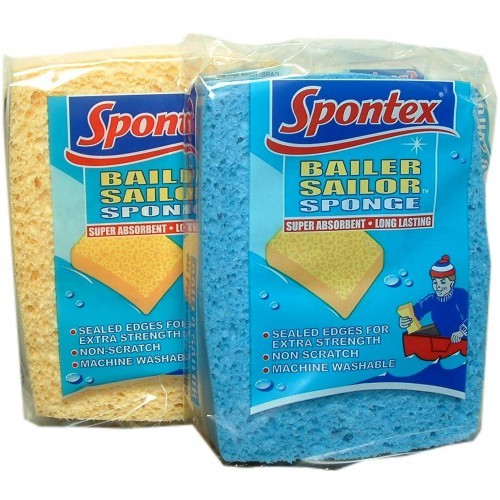 Premium natural cellulose sponge mop for effective cleaning on hard floors, tiles, and tight spaces; super absorbent and durable.