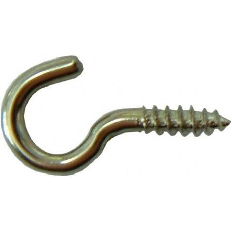 Pack of 400 durable curtain wire hooks, each 20mm, for securely hanging various curtains in any home decor style.