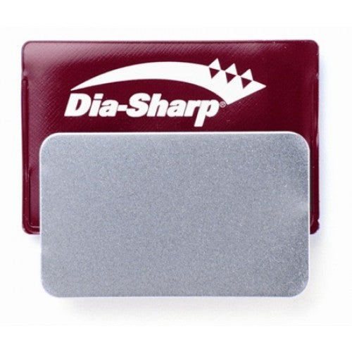 Diamond Dia-Sharp Credit Card Stone 'Fine' is a portable diamond sharpener, ideal for maintaining sharp edges anywhere.