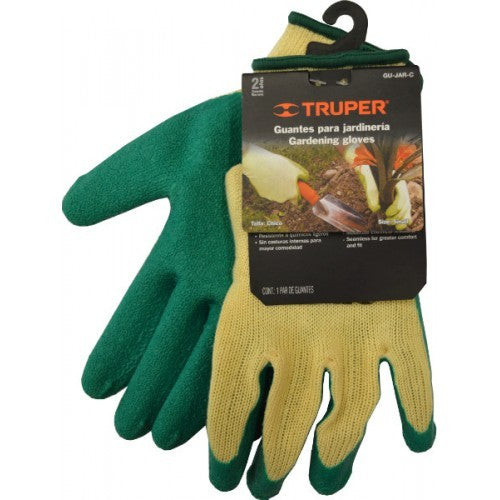 Rubber Dipped Polyester Gloves   Small Truper