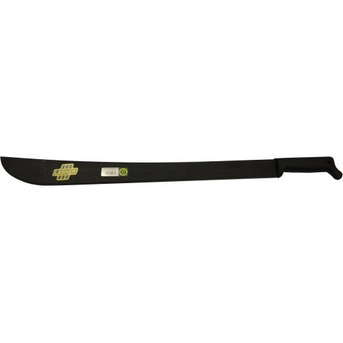 Machettes Latin 60cm with carbon steel blade and comfortable polypropylene handle, ideal for gardening and outdoor tasks.