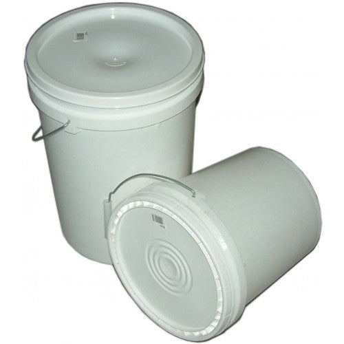 Plastic Bucket Poly Pail 20 Litre with Lid