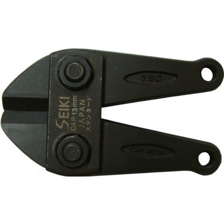 Durable 12-inch spare jaws for Seiki bolt cutters, designed for heavy-duty cutting of metal and thick materials.