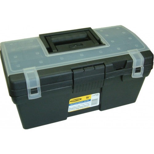 Plastic Toolbox "Truper" 16" Abs   Removable Tray