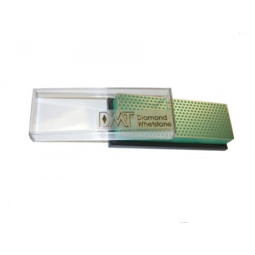 Diamond Whetstone Bench 6" Extra Fine sharpener, compact design, non-skid feet, polishes knives effectively without oils.