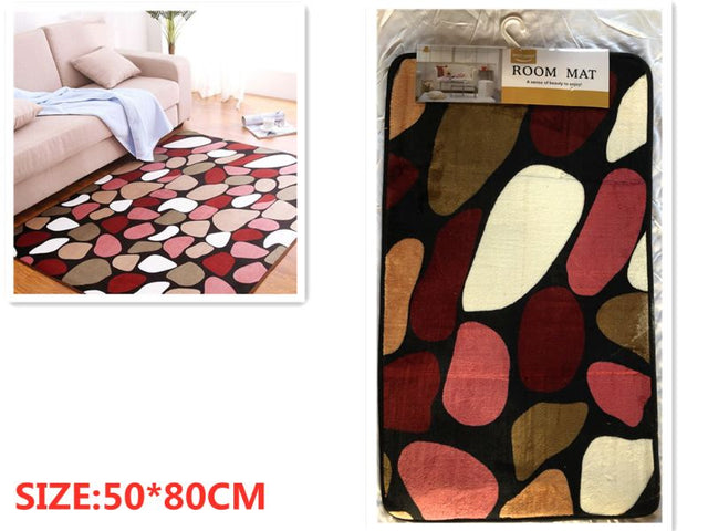 Luxurious BATH MAT 14 set of 2 (50 x 80CM), quick-drying, non-slip, stylish design for ultimate comfort and safety.
