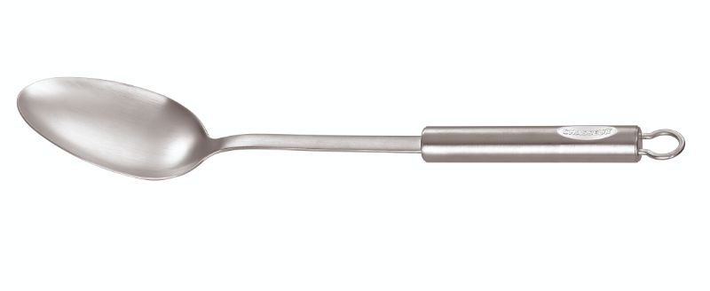 Plain Spoon by Chasseur, a durable stainless steel tool with an elegant design, perfect for cooking and serving in style.