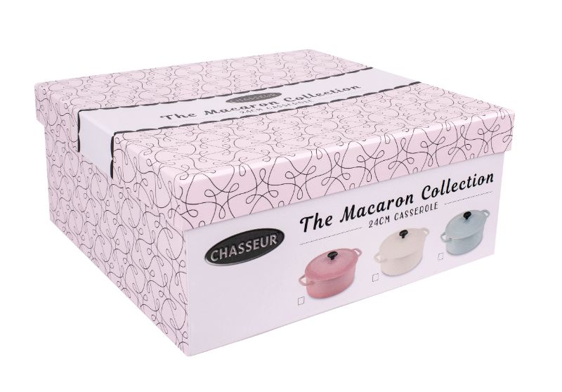 Casserole - Chasseur Macaron Collection 24cm (Cherry Blossom)