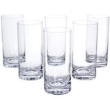 Set of 6 elegant Bohemia Barline high ball glasses, 470ml capacity, crafted from crystal, perfect for cocktails and beverages.