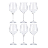 Elegant Bohemia Rebecca 540ml wine and cocktail glasses set of 6, perfect for enhancing drinks and stylish table settings.