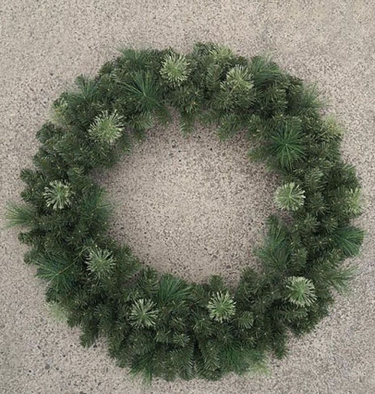 Wreath - Flowering Pine (48")
