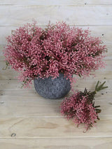 Vibrant pink artificial seed bundle of four, perfect for adding color and elegance to any home decor or event.