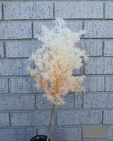 Artificial peach moss spray, perfect for DIY decor, weddings, and centerpieces, adds lush color without maintenance.