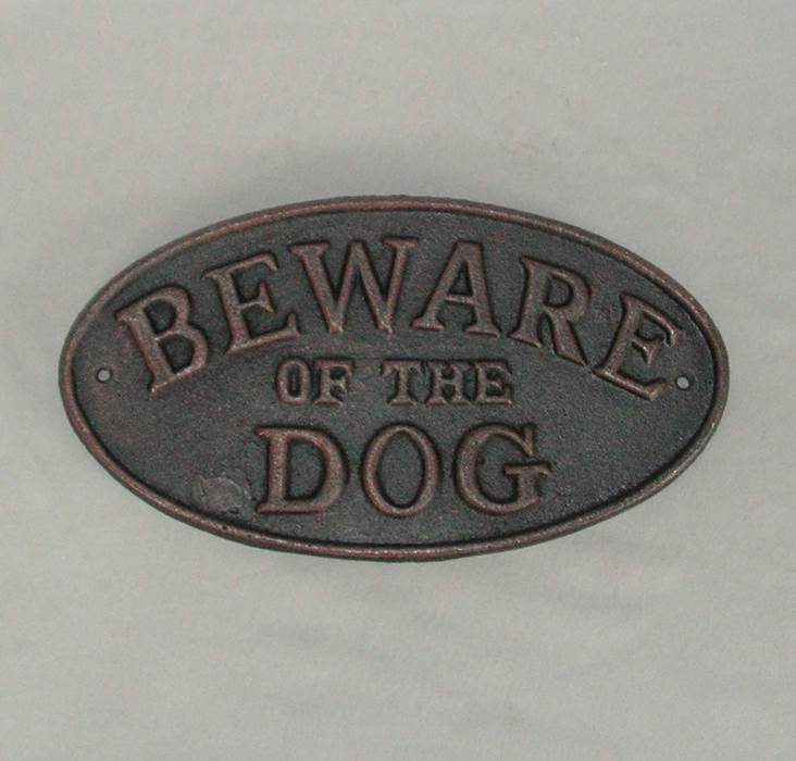 Sign - Beware Of The Dog