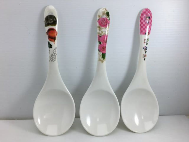Set of 10 assorted rice spoons in various colors, made of food-safe materials for easy serving and cleanup.