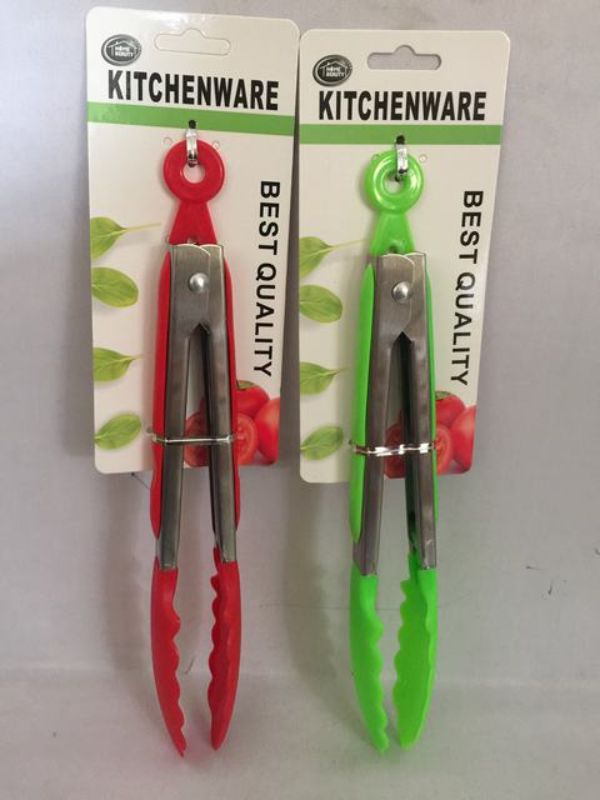 Colorful 9-inch bread clips (set of 12) for sealing bags and keeping bread fresh and organized in the kitchen.