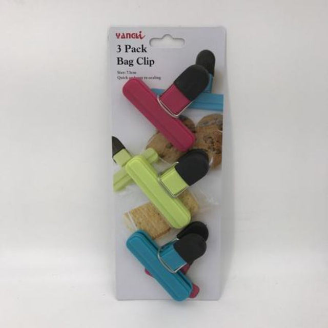 Assorted sealing clips (36pcs) in various colors, perfect for keeping snacks fresh and organized in your kitchen.