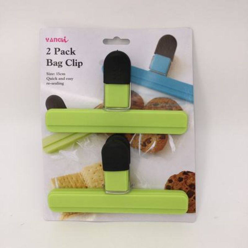 Durable BPA-free bag clips set (12 packs) for sealing snacks and maintaining freshness in your kitchen.