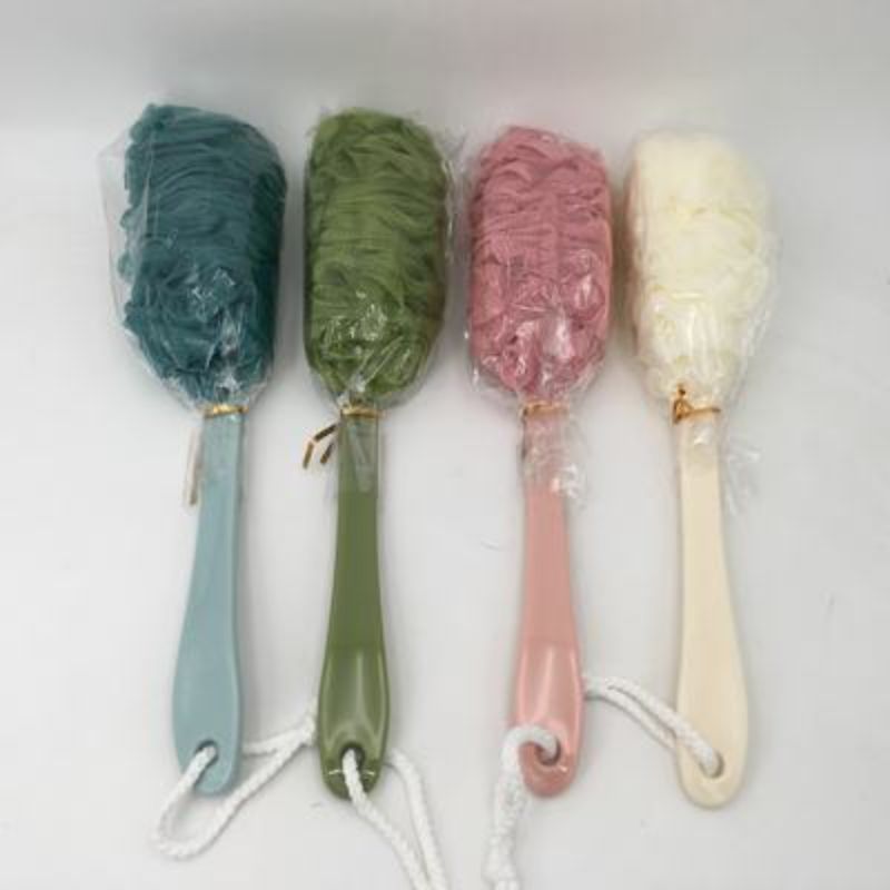 Set of 12 assorted shower scrub brushes for deep cleaning and exfoliating, featuring durable bristles for tough grime removal.