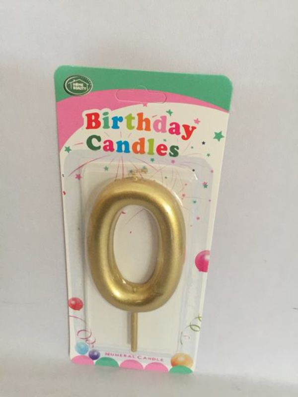 Set of 12 elegant gold birthday candles, perfect for adding sparkle to cakes for any celebration or milestone.