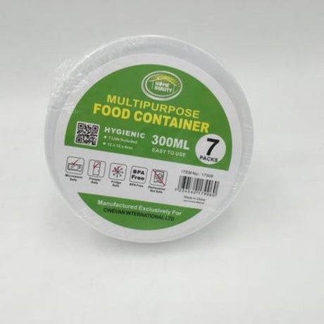 Clear 300ML plastic food containers, 12cm square, 84 units for efficient meal prep, storage, and organization. BPA-free and stackable.