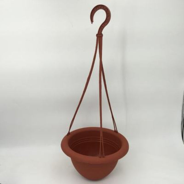 Set of 12 stylish 22cm hanging flower pots for vibrant indoor and outdoor gardening, perfect for creating vertical gardens.