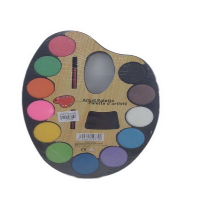 Vibrant paint set featuring 12 high-quality, water-based colors for artists of all ages and skill levels.