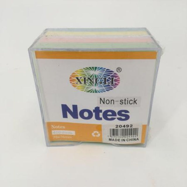 Vibrant 12-pack of Notes Non Stick, featuring 450 adhesive-free sticky notes for easy organization and seamless repositioning.