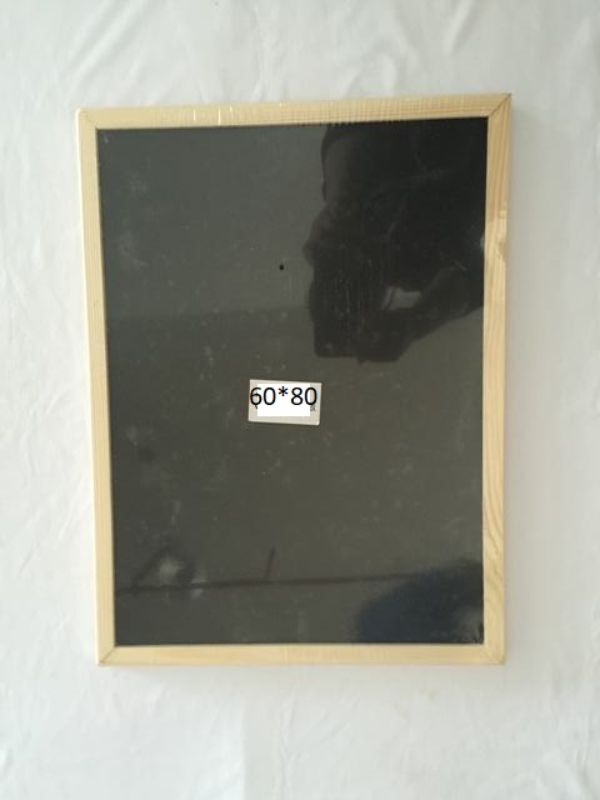 Set of 6 blackboards, 60 x 80cm each, perfect for creative spaces, classrooms, or home offices, ideal for writing and organizing.