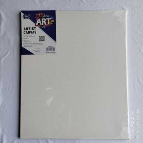 Set of 6 premium artist canvases, each 51 x 61CM, ideal for acrylic, oil, and watercolor painting projects.