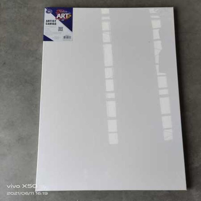 Set of 6 premium artist canvases (76 x 101CM) with sturdy frames for versatile painting and drawing projects.