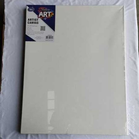 Set of 6 premium 55 x 71CM artist canvases, ideal for acrylic and oil painting, crafted from durable 100% cotton.