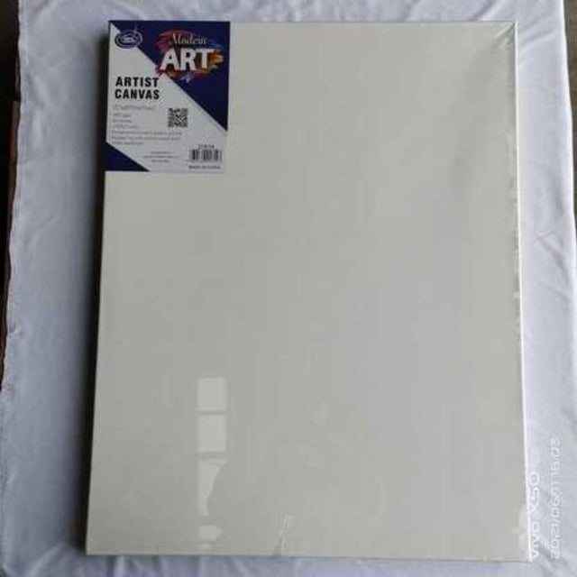 Set of 6 premium 55 x 71CM artist canvases, ideal for acrylic and oil painting, crafted from durable 100% cotton.