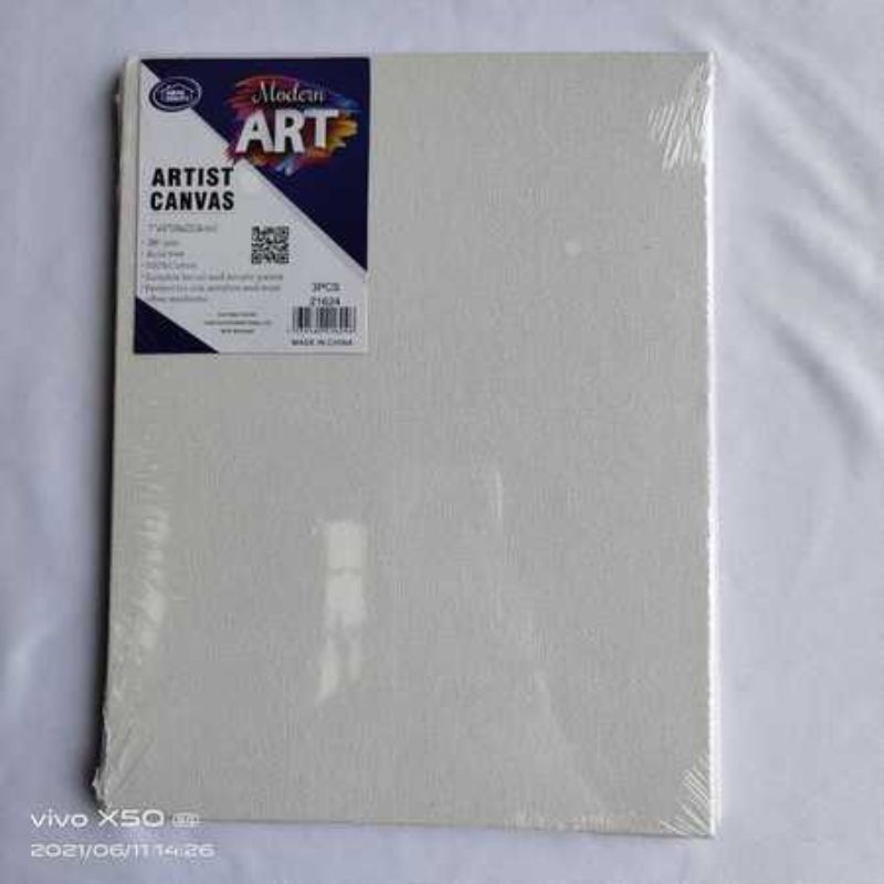 Premium 18 x 22.8CM artist canvas set, 6 packs, ideal for various painting styles, vibrant color retention, and portability.