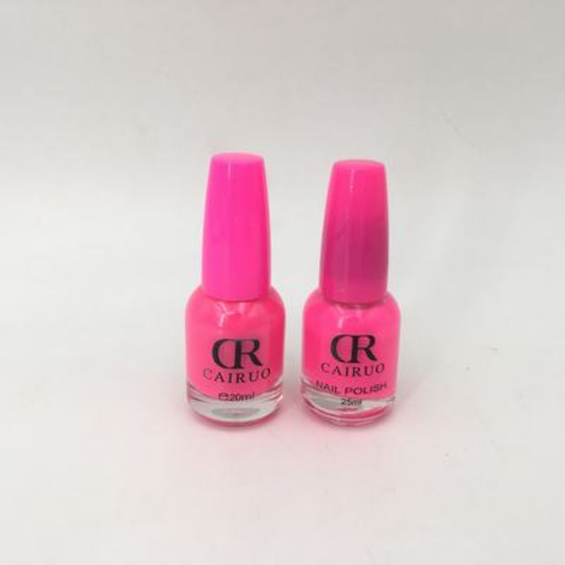 Set of 6 vibrant nail polishes featuring high-gloss, chip-resistant formula for salon-quality manicures at home.