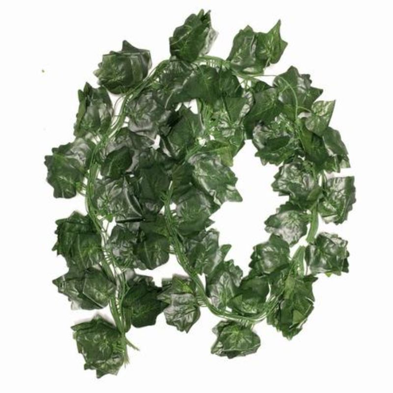 Lifelike 2.3m artificial leaves, perfect for decorating events and enhancing indoor or outdoor spaces with vibrant foliage.