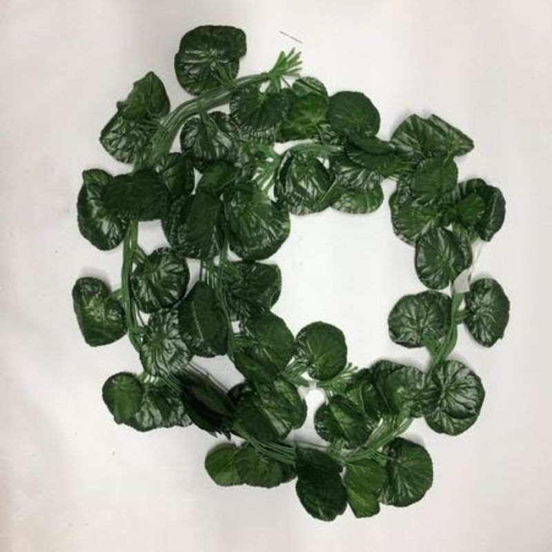 Lifelike 2.3m artificial leaves bundle (12pcs) for vibrant, maintenance-free decor in homes, offices, and events.