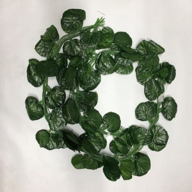 Lifelike 2.3m artificial leaves bundle (12pcs) for vibrant, maintenance-free decor in homes, offices, and events.