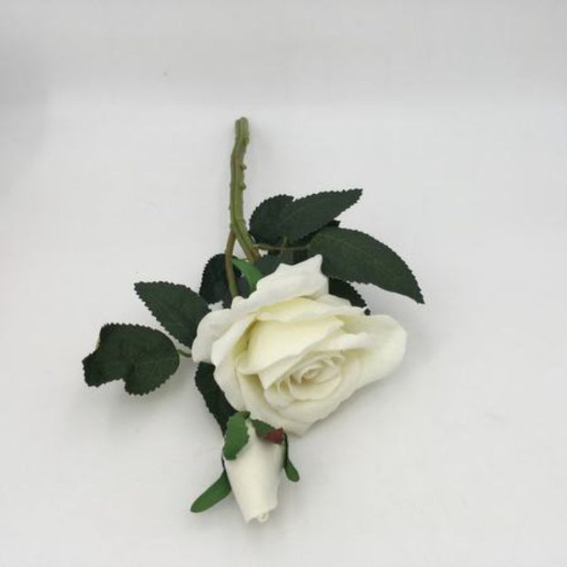 Set of 12 lifelike artificial flowers, perfect for elegant home decor, events, and long-lasting arrangements.