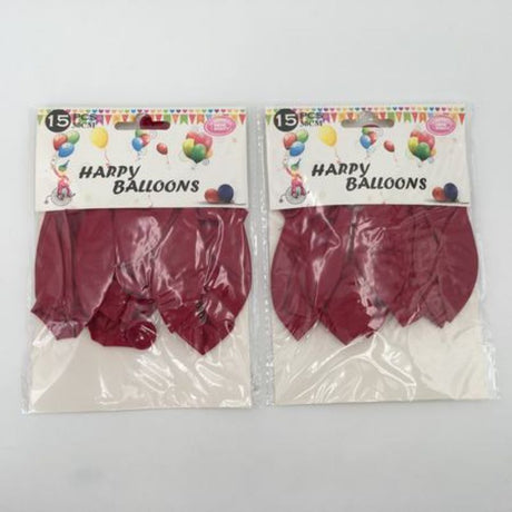 Vibrant rose 12" latex balloons, perfect for elegant parties and events, with 180 pieces in total for stunning decor.