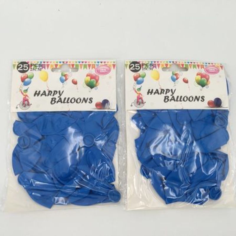 Vibrant blue 10" matte balloons, 300-pack, perfect for any celebration decor, easy to inflate and durable latex.
