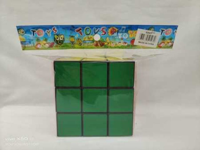 Set of 6 vibrant 8.5cm Magic Cubes for creative play, enhancing cognitive skills and problem-solving abilities.