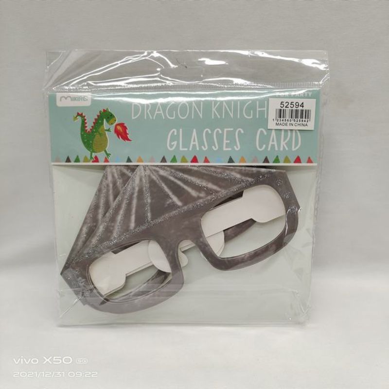 Colorful Paper Knight Party Glasses in a 12-pack, perfect for adding playful flair to any celebration or event.